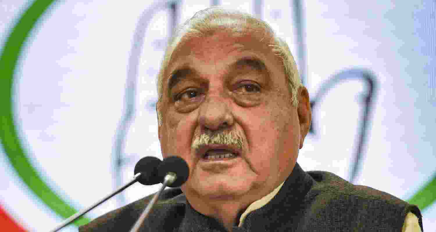 Bhupinder Hooda. 