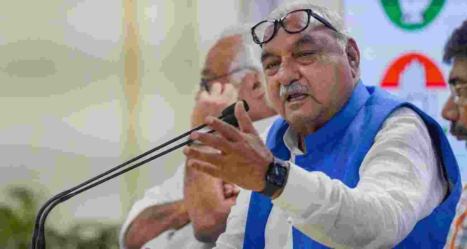 Bhupinder Singh Hooda. 