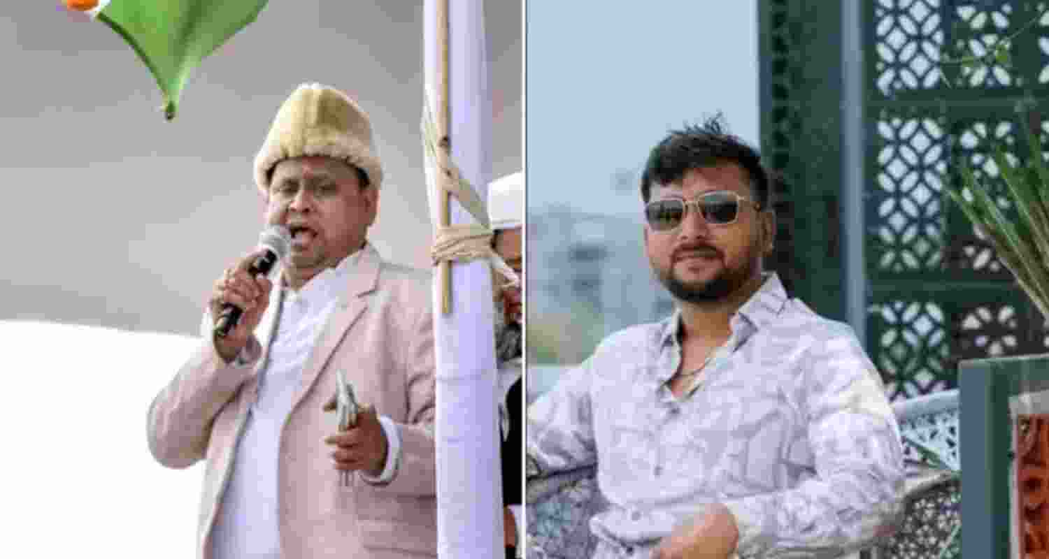 Suspended TMC MLA Humayun Kabir's son Ghulam Nabi Azad has been detained.