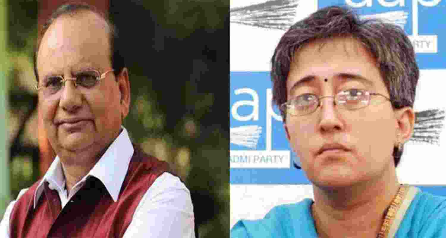 Delhi Cabinet Minister Atishi gets serious now on the Jal Board management over the issue of Water. Image X.