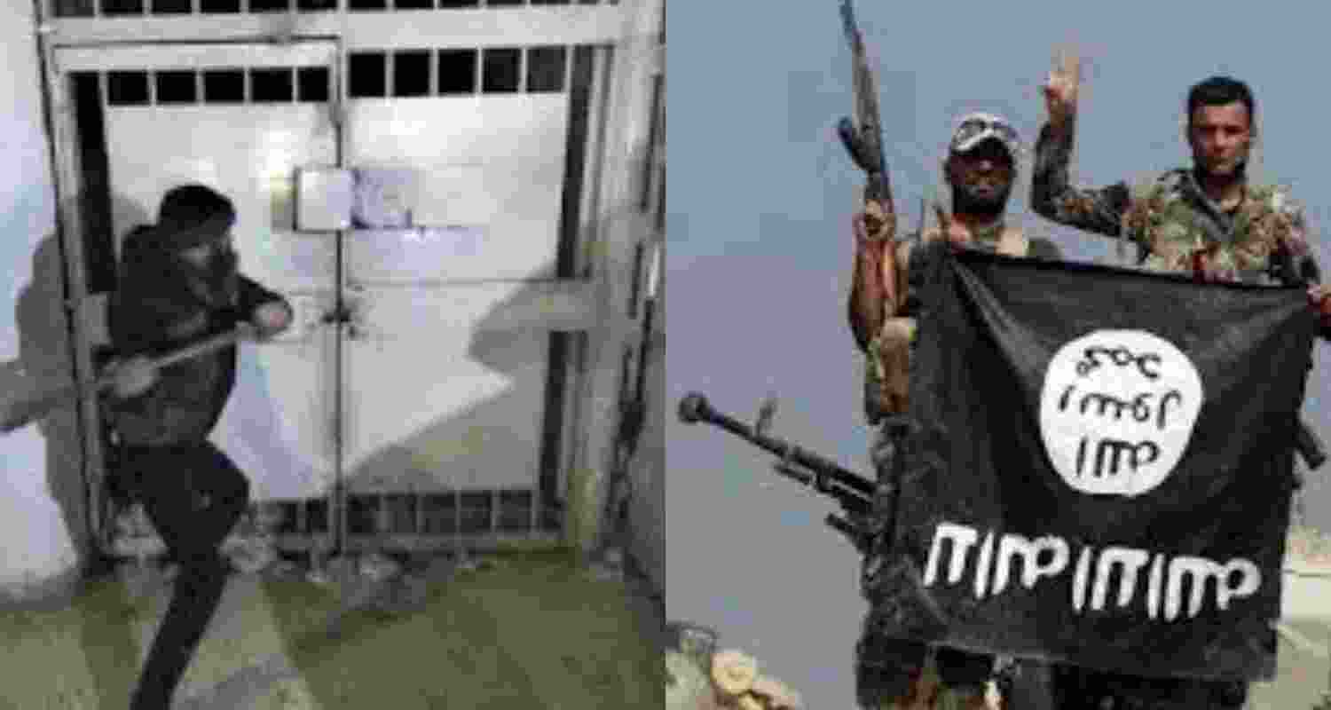 Syria accuses Kurdish-led SDF of letting IS fighters escape from a prison in al-Shaddadah as clashes intensify, while SDF denies responsibility