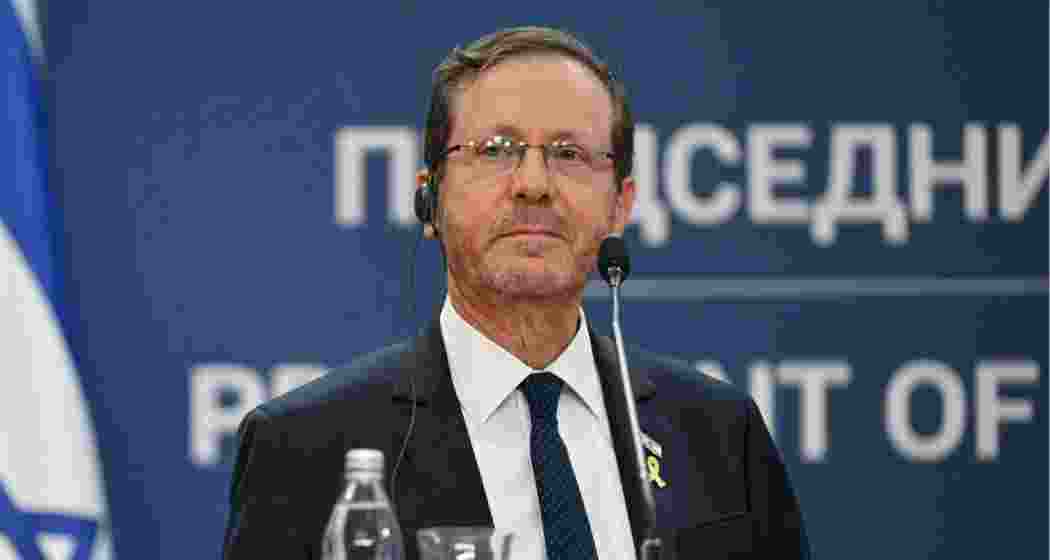 File photo of Israeli President Isaac Herzog.