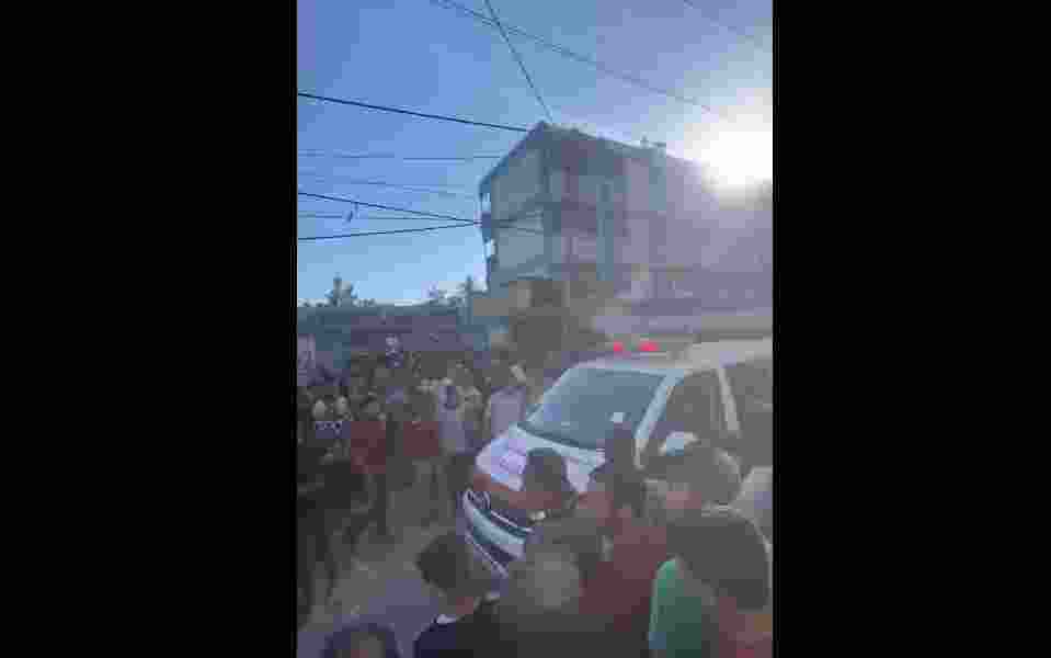 Videos surfacing on social media of the smoke-filled and debris-littered Nuseirat school area showed with desperate adults carrying injured, bleeding children to hospitals.
