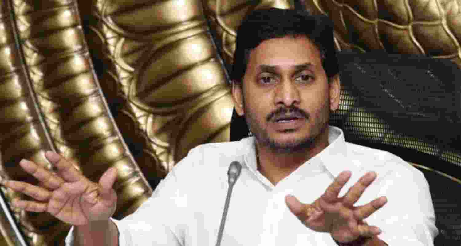 YSRCP supremo YS Jagan Mohan Reddy - file image.