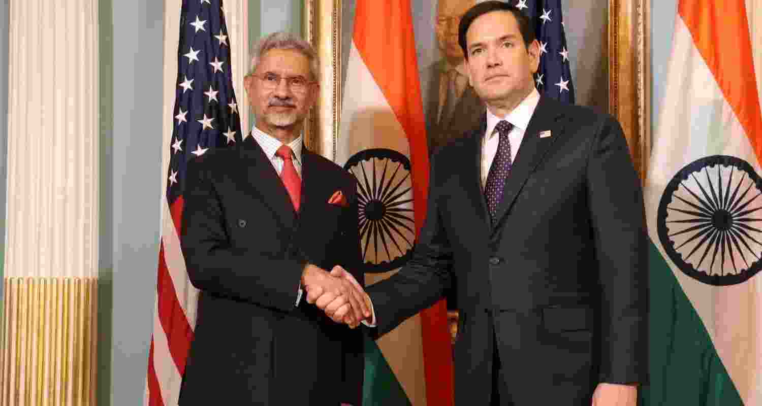 EAM S Jaishankar with US Secretary of State Marco Rubio.