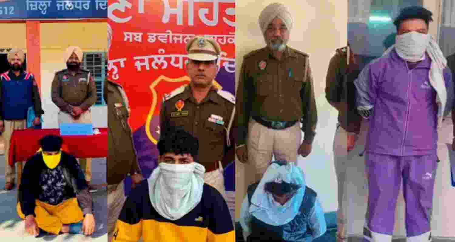 Jalandhar Police have detained 5 people in a 24-hour.