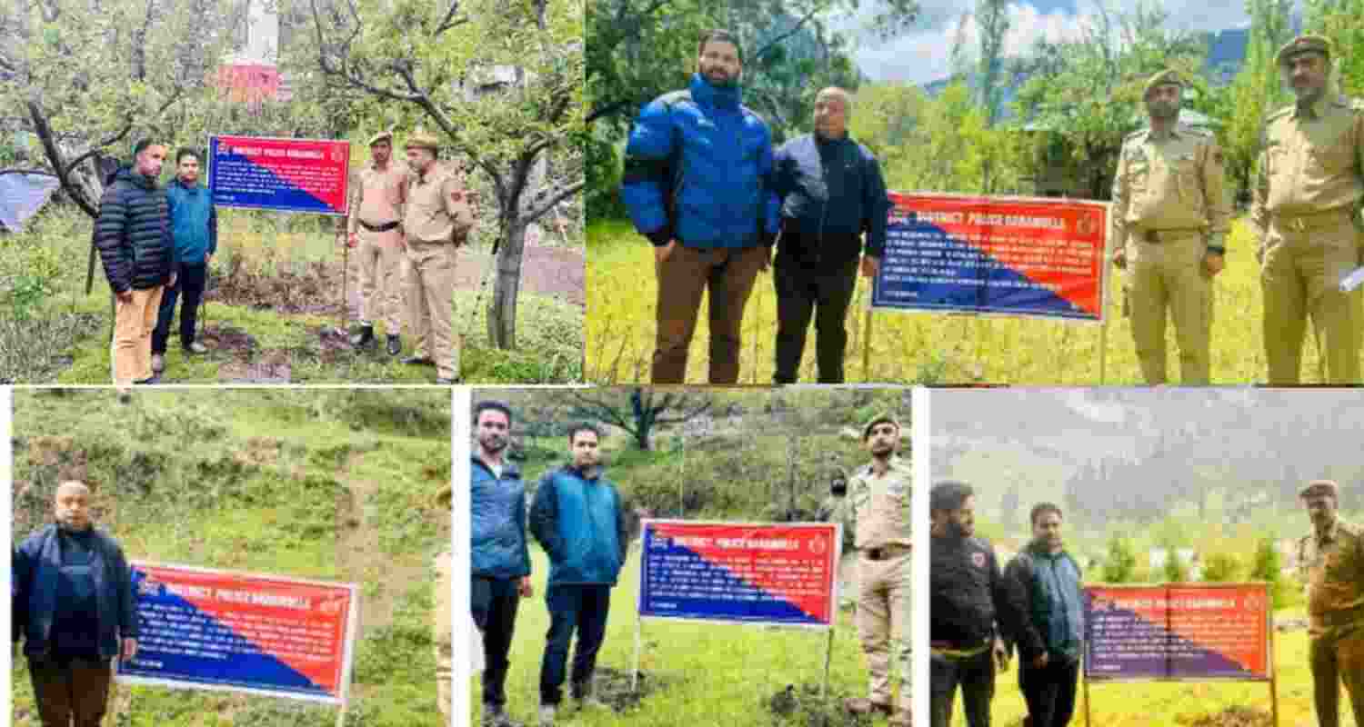Police attach 7 properties in JK's Baramulla district belonging to terror handlers based in Pakistan