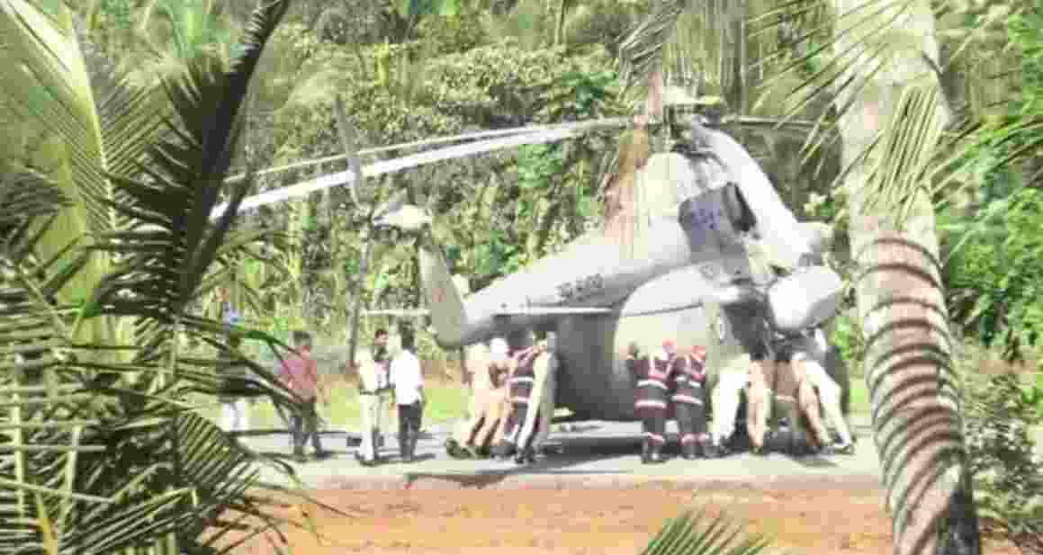 President Murmu’s chopper sinks at Pramadam helipad