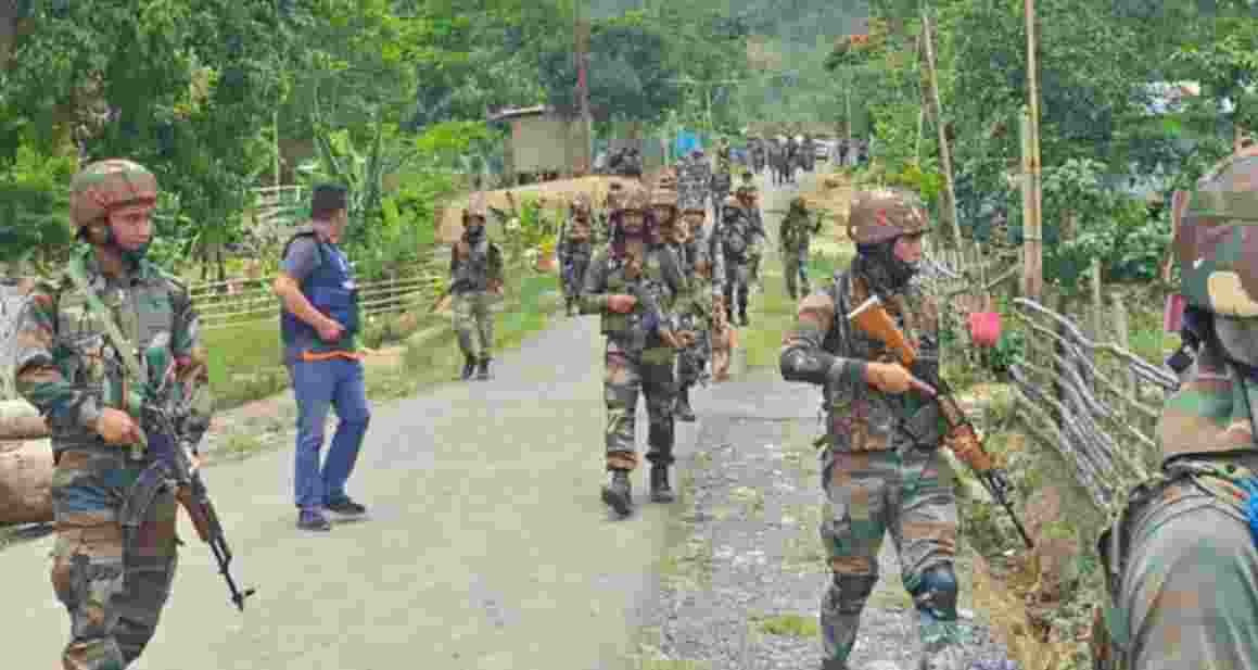Manipur forces recover 35 arms, ammunition in raids