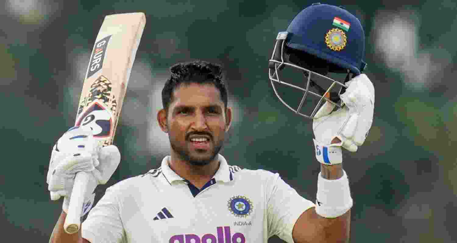 Wicketkeeper-batsman Dhruv Jurel.