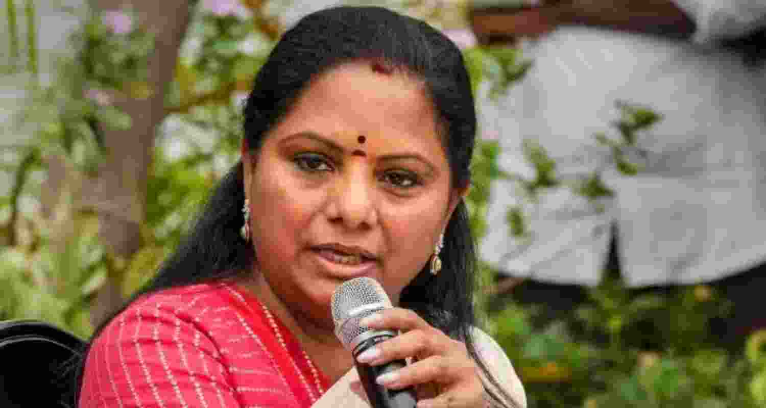 Former BRS leader K Kavitha - file image.