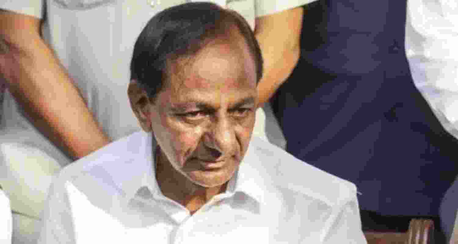 Bharat Rashtra Samithi supremo K Chandrashekhar Rao - file image.