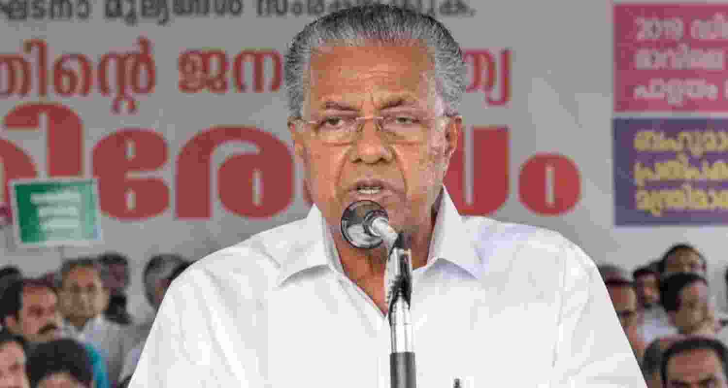 Kerala Chief Minister Pinarayi Vijayan - file image.