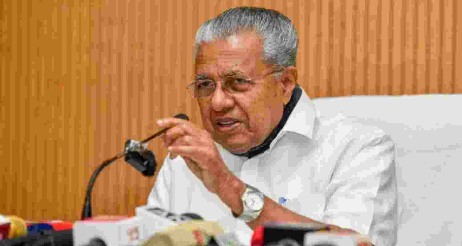 Kerala Chief Minister Pinarayi Vijayan - file image.