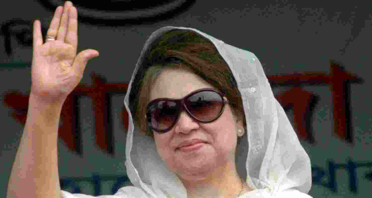 Bangladesh Nationalist Party (BNP) chairperson and former prime minister Khaleda Zia - file image. 