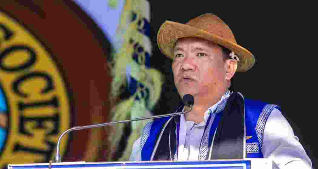 A file photo of Arunachal Pradesh Chief Minister, Pema Khandu addressing a gathering. A file photo of Arunachal Pradesh Chief Minister, Pema Khandu addressing a gathering.