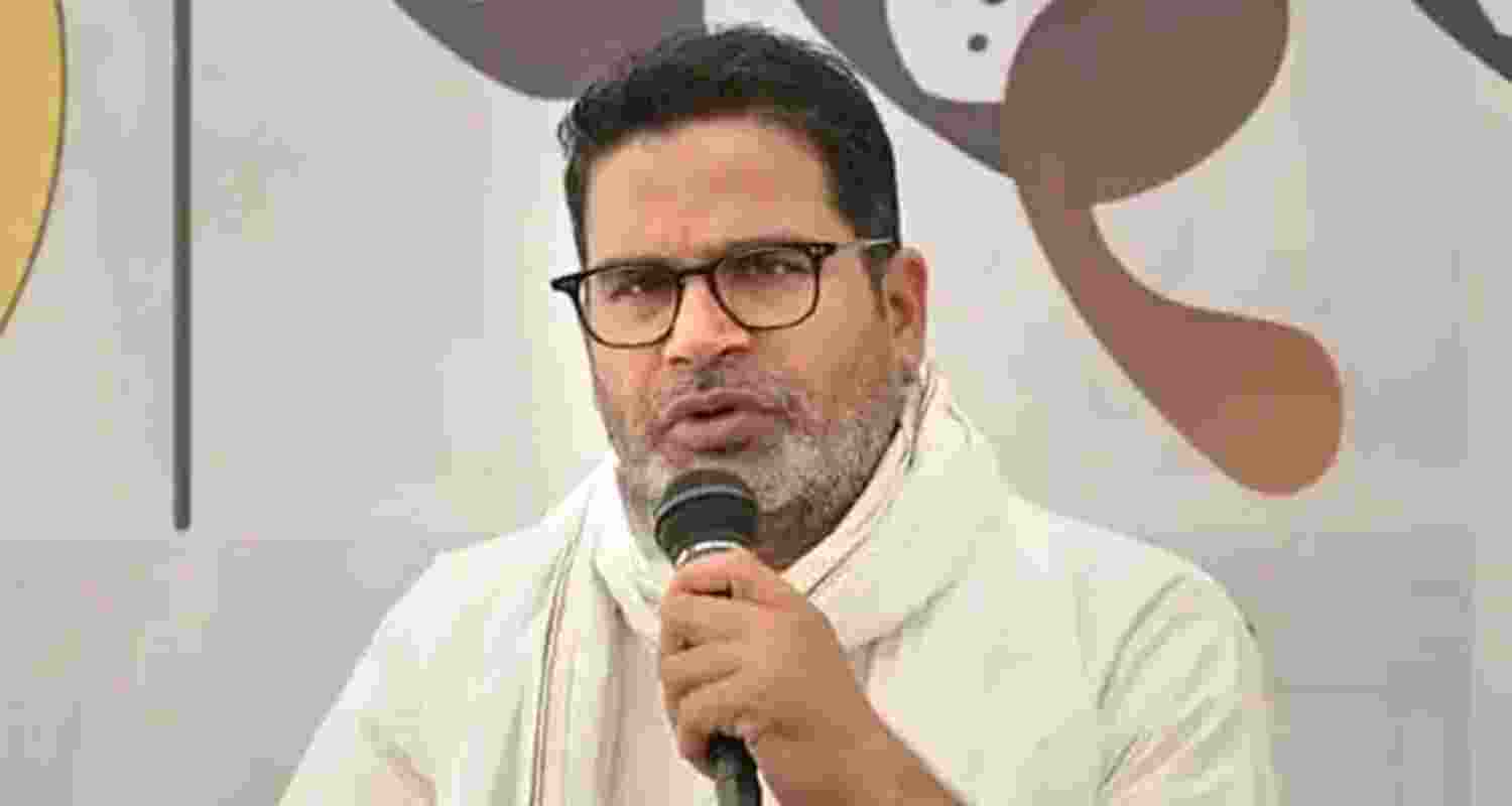 Founder of the Jan Suraaj Party Prashant Kishor 