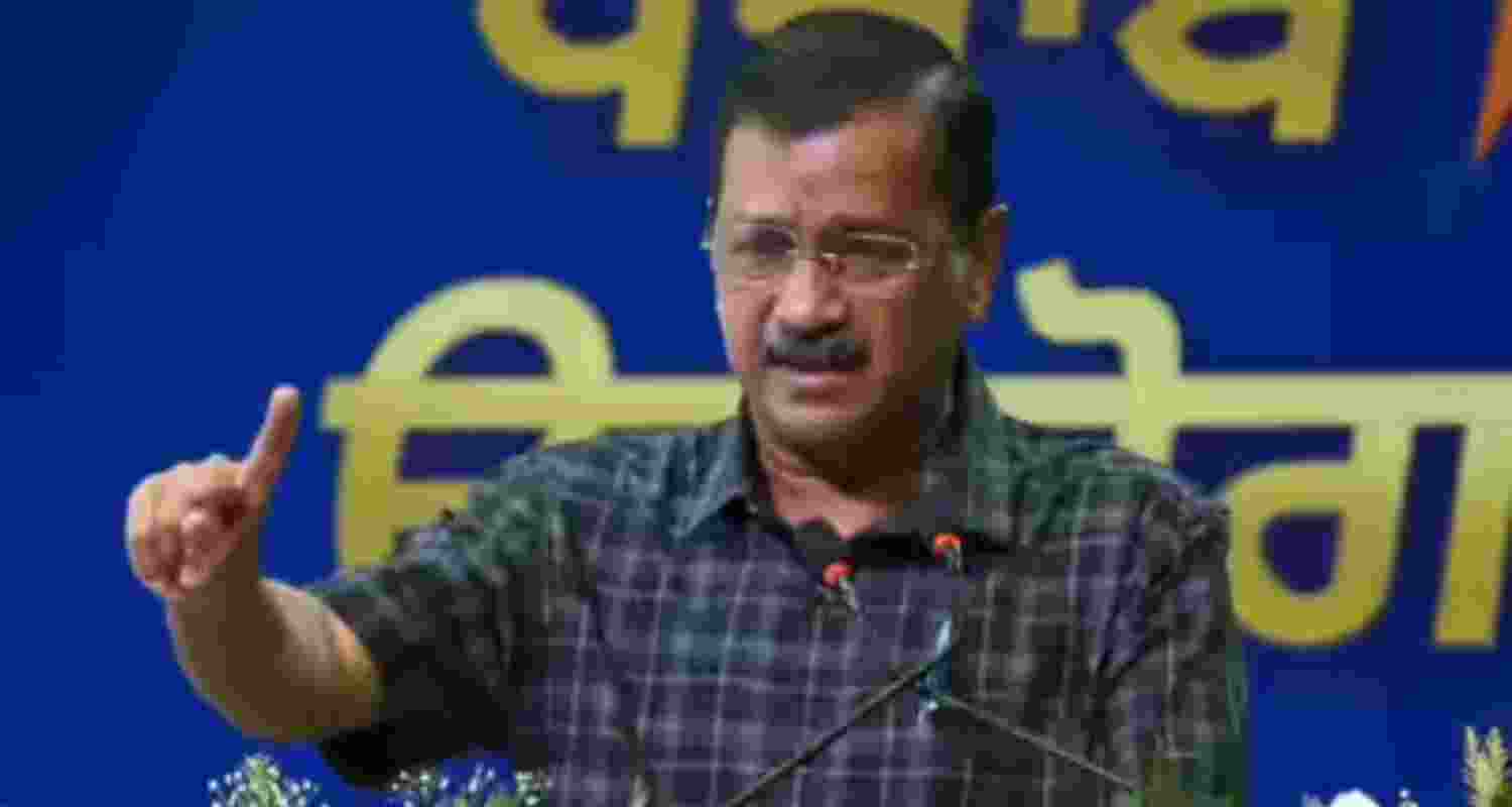 AAP national convener Arvind Kejriwal.