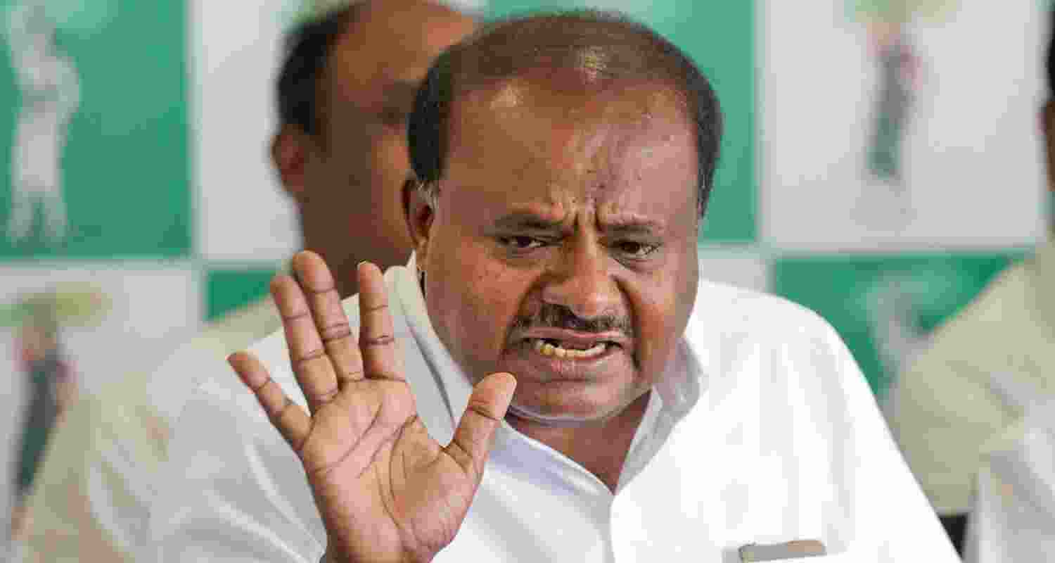 Union Heavy Industries Minister H D Kumaraswamy.