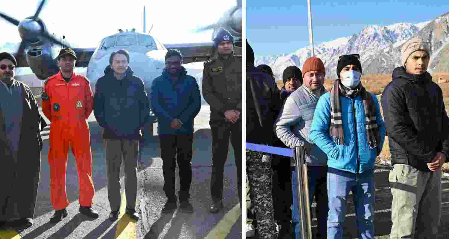 IAF launches AN-32 Kargil courier service, airlifting 24 passengers between Kargil and Srinagar. 