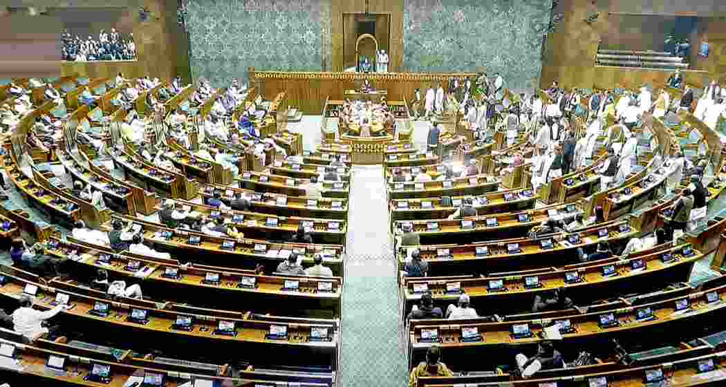Lok Sabha proceedings underway at Parliament House in New Delhi on Wednesday as members debate the Waqf (Amendment) Bill, 2025, following a 12-hour discussion on its provisions and implications.
