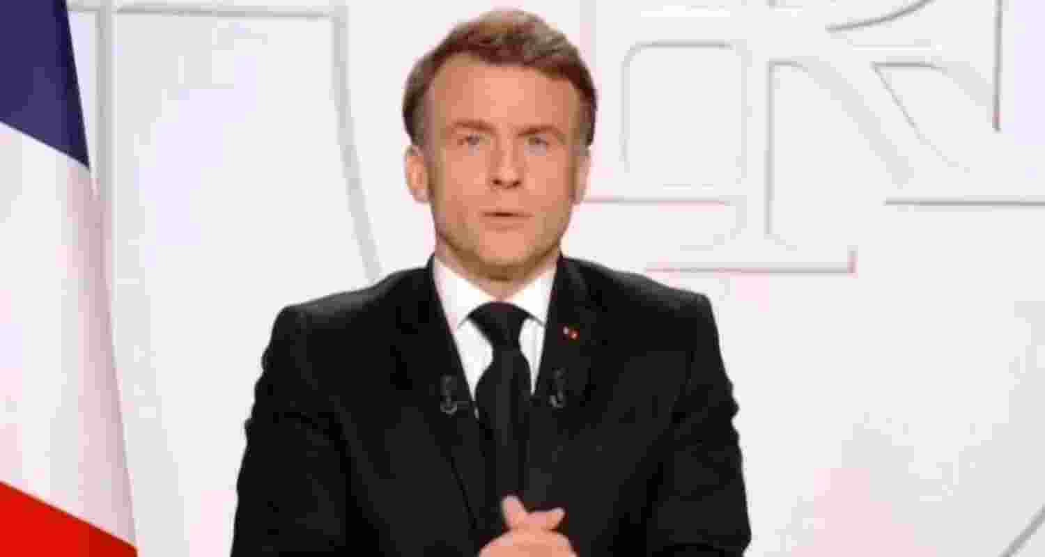 French President Emmanuel Macron. Image: X