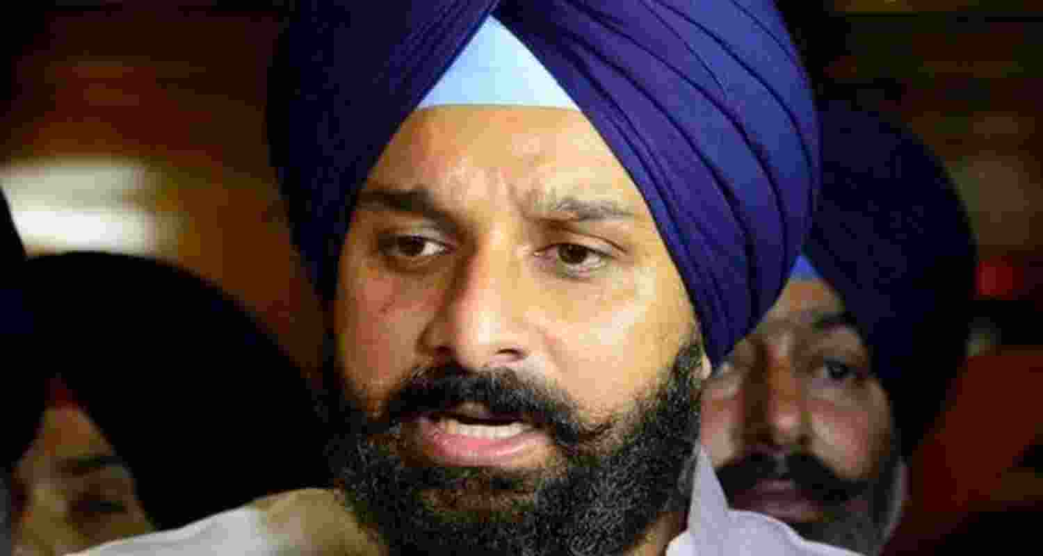 Shiromani Akali Dal leader Bikram Singh Majithia.