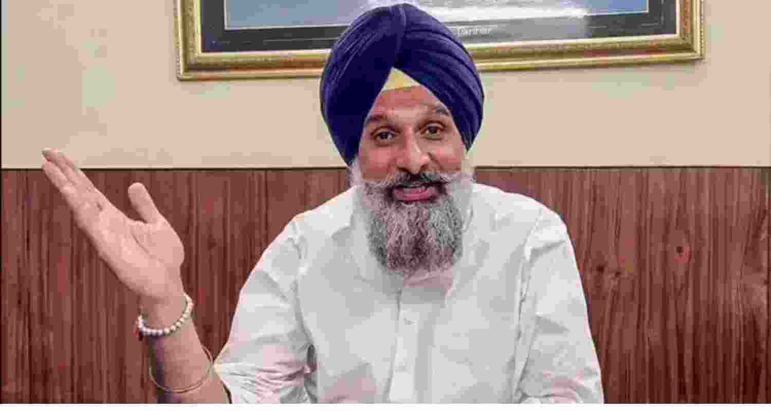 Senior SAD leader Bikram Majithia.