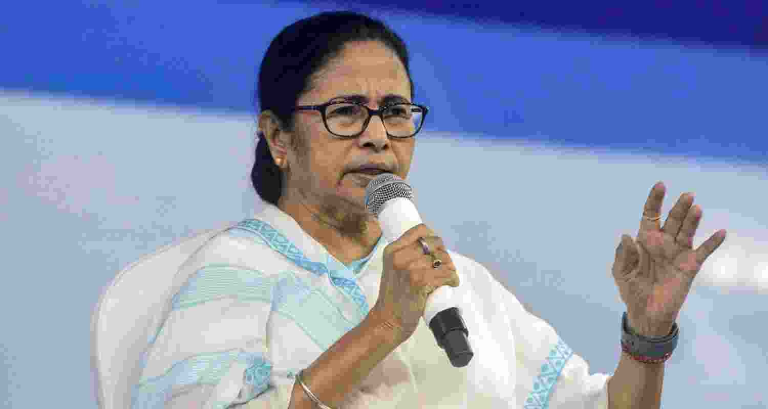 West Bengal Chief Minister Mamata Banerjee - file image. 