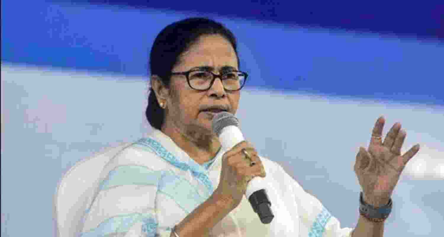 West Bengal Chief Minister Mamata Banerjee - file image.