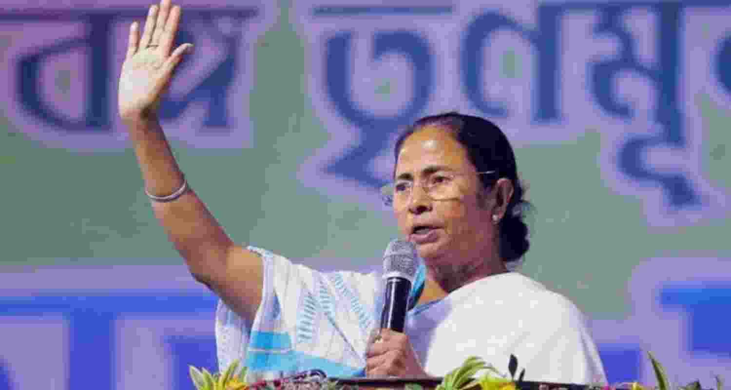 West Bengal Chief Minister Mamata Banerjee - file image.