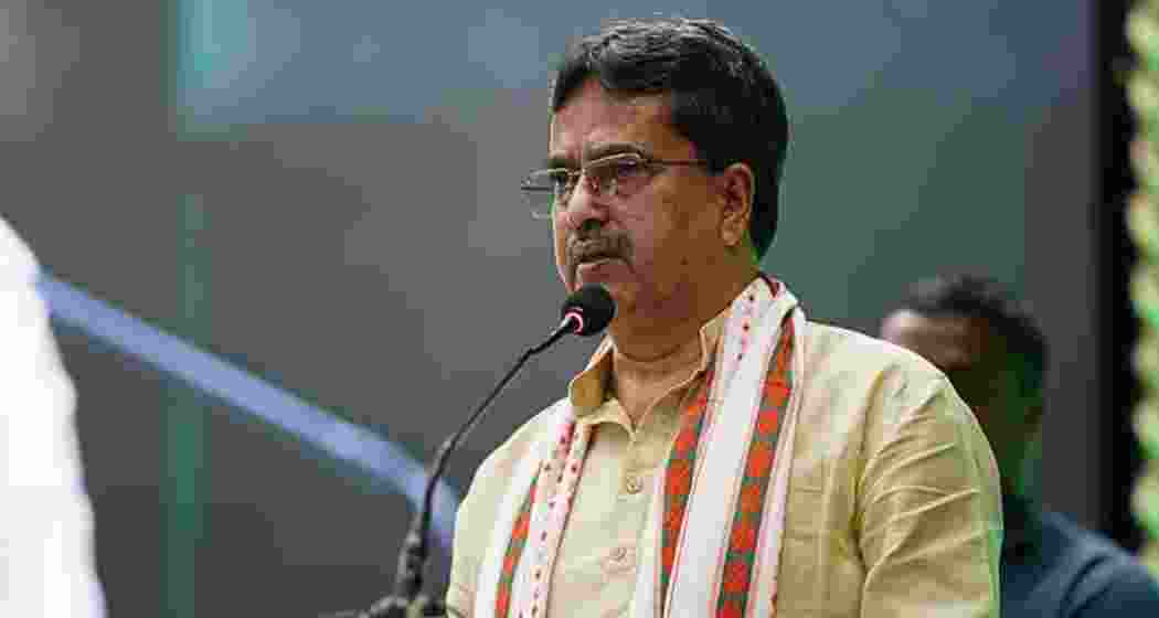 File photo of Tripura Chief Minister Manik Saha.