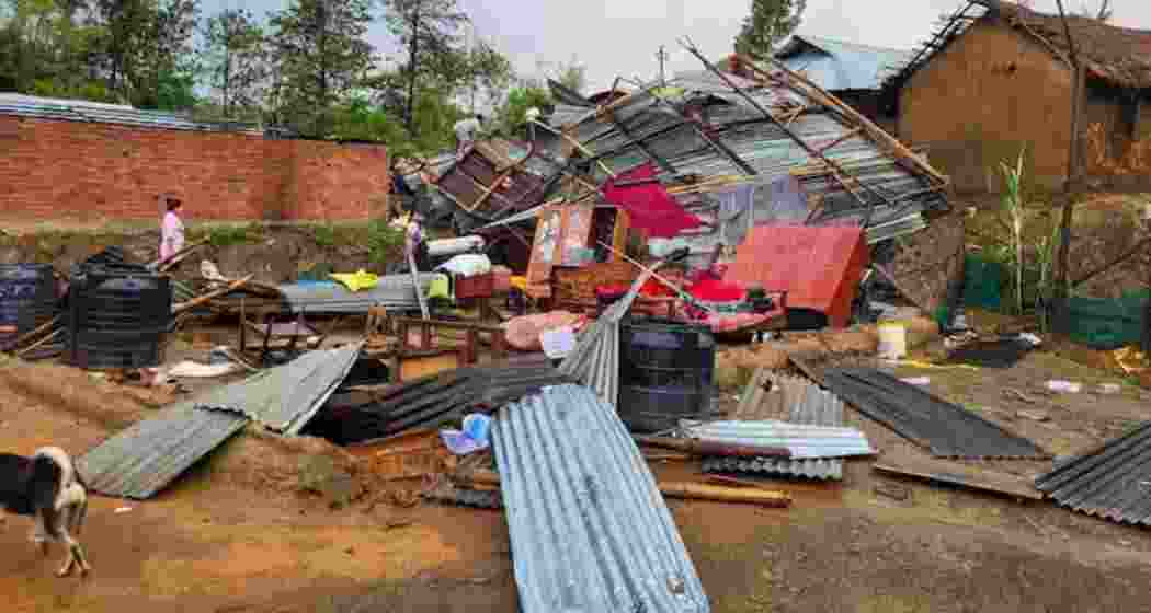 The May 5 hailstorm damaged nearly 15,400 houses along with causing potential damage on agricultural land.