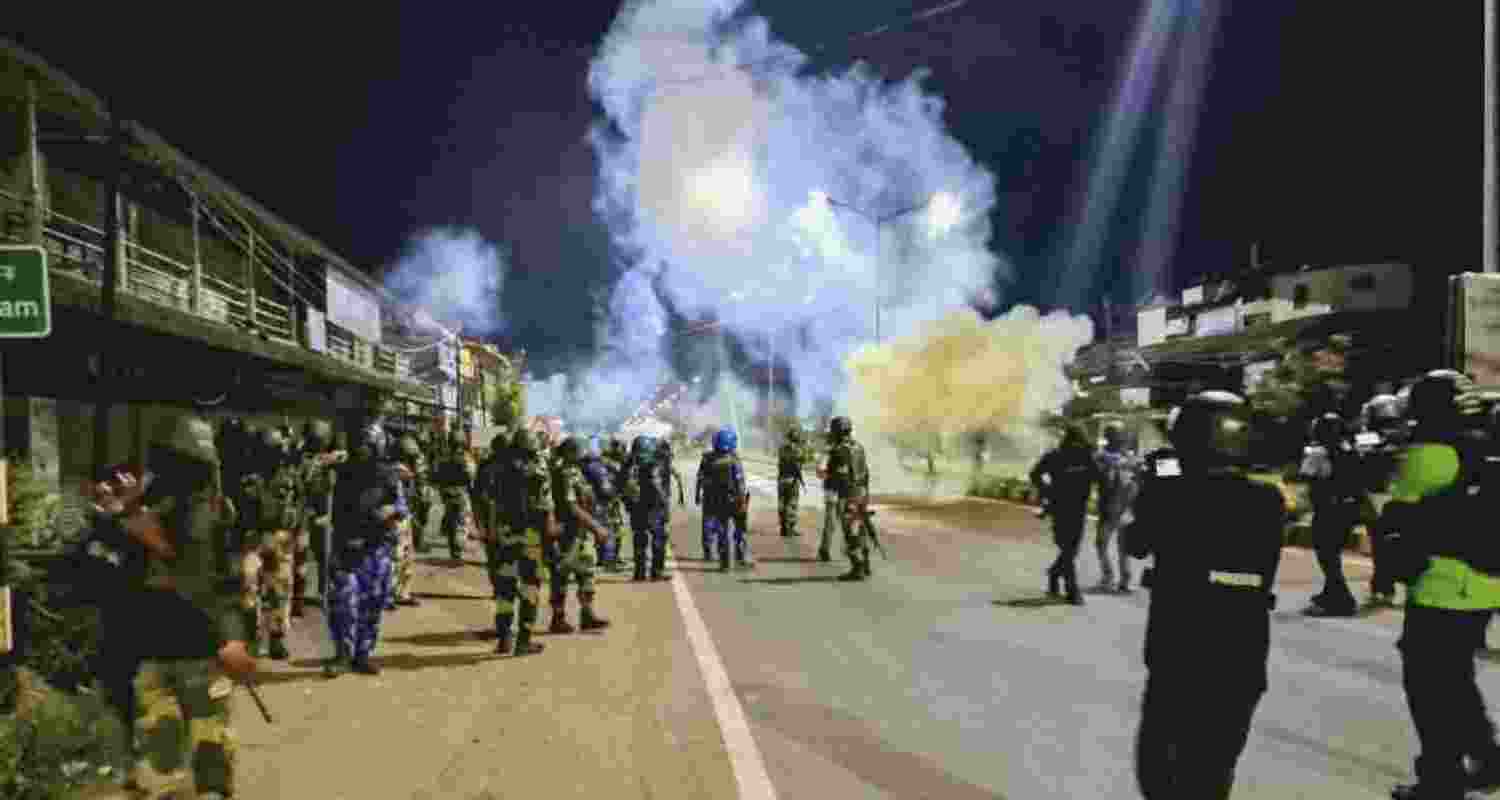 Seven personnel suspended for neglecting duty after arms and ammunition theft at 5th India Reserve Battalion (IRB) camp in Manipur's Imphal East district. 