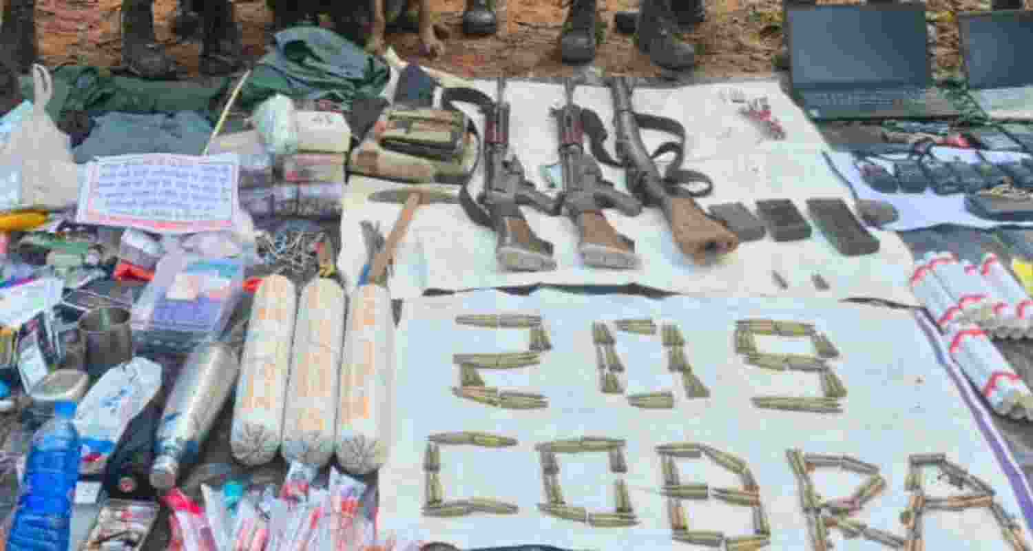 Huge cache of arms, explosives seized after encounter in J’khand