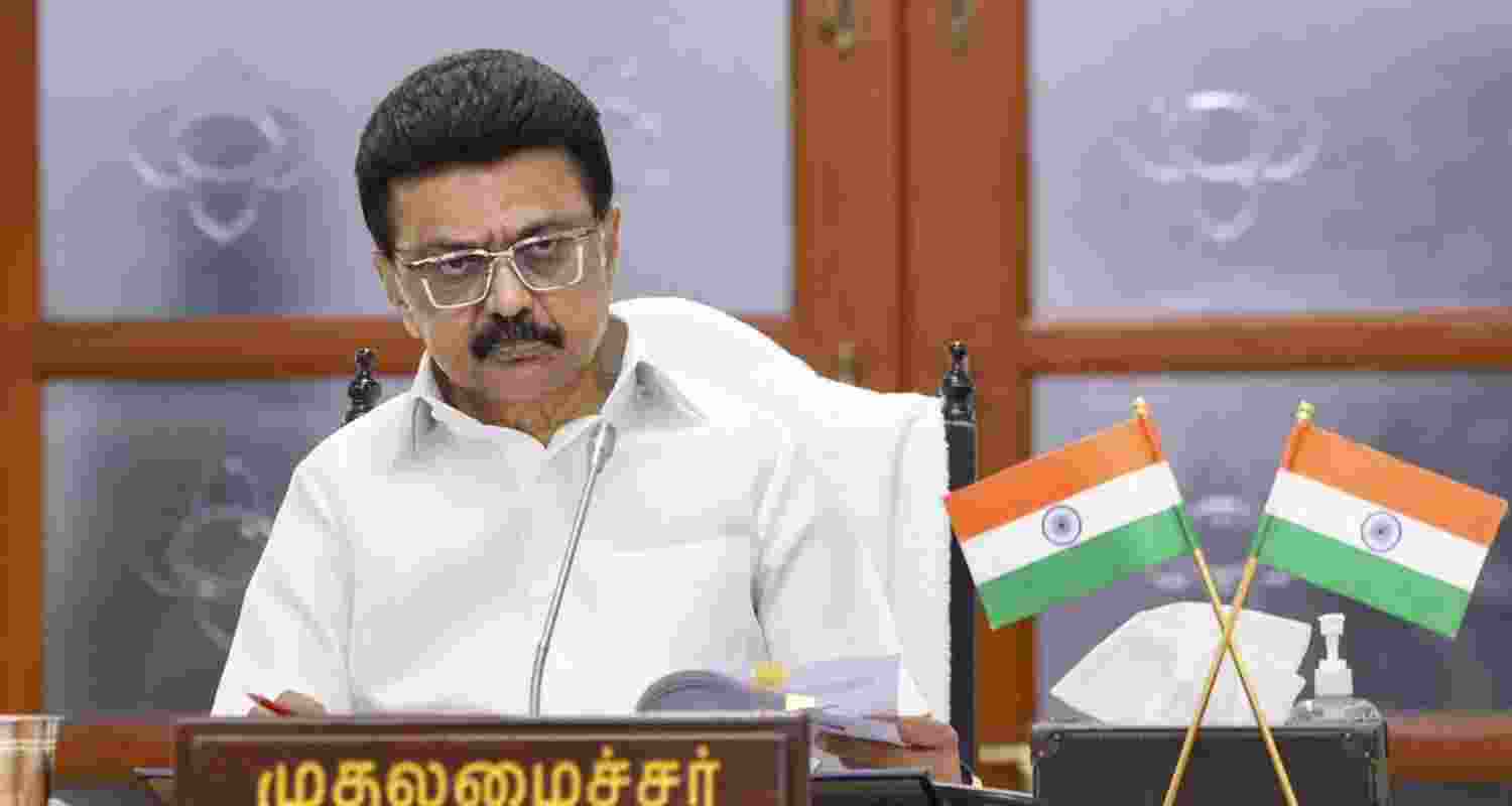 Tamil Nadu Chief Minister MK Stalin - file image.