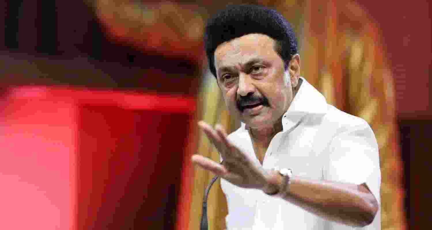 Tamil Nadu Chief Minister MK Stalin - file image.