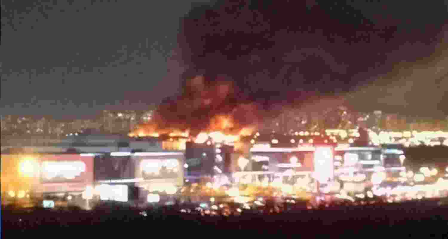 Major attack in Moscow mall.