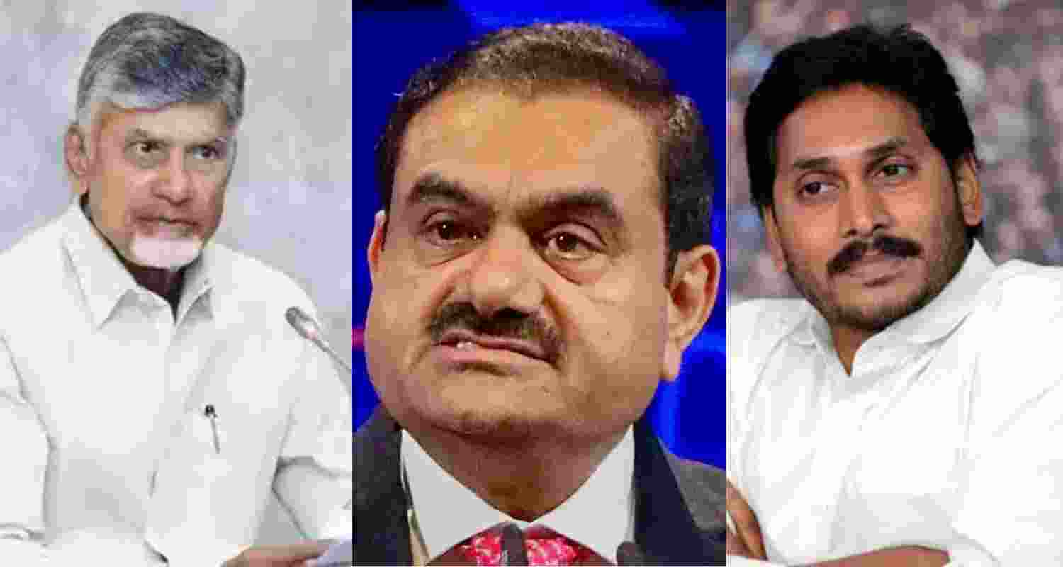 Naidu reviews Adani solar project amid ₹1,750 cr bribery row