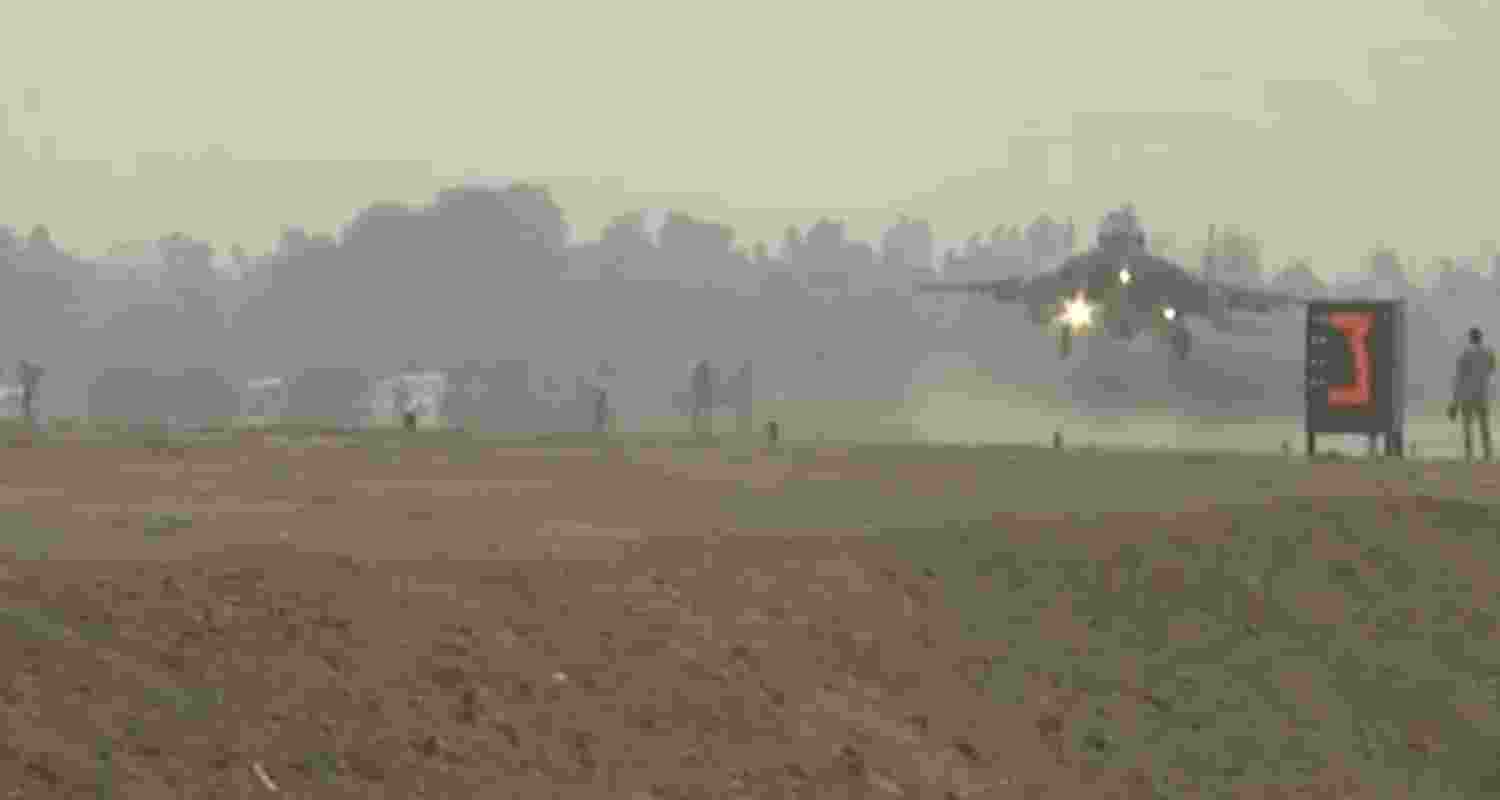 IAF conducts night drill with fighter jets