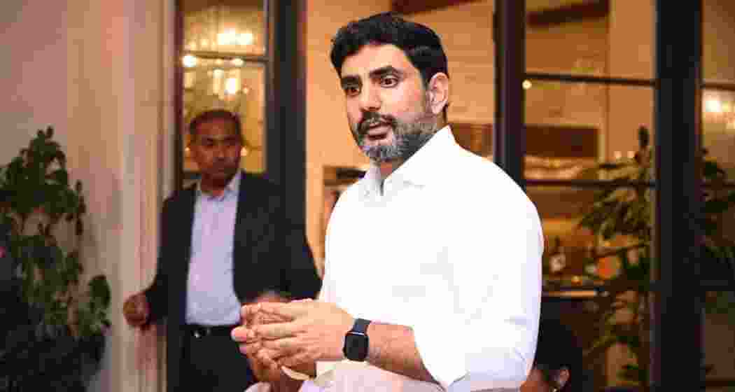 Andhra Pradesh Information Technology and Human Resources Development Minister, Nara Lokesh. File photo.