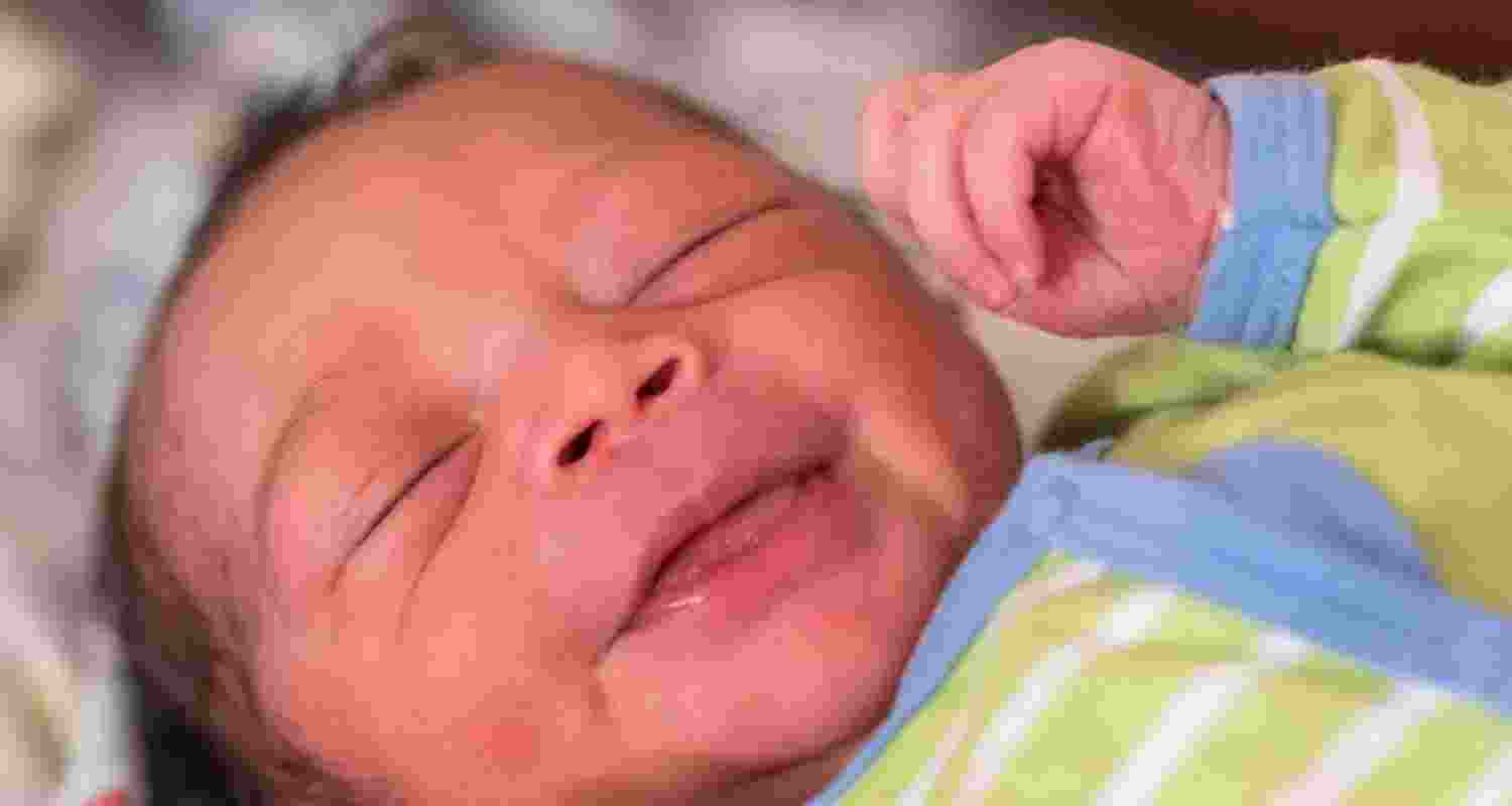 Why kissing a newborn can be risky for their health