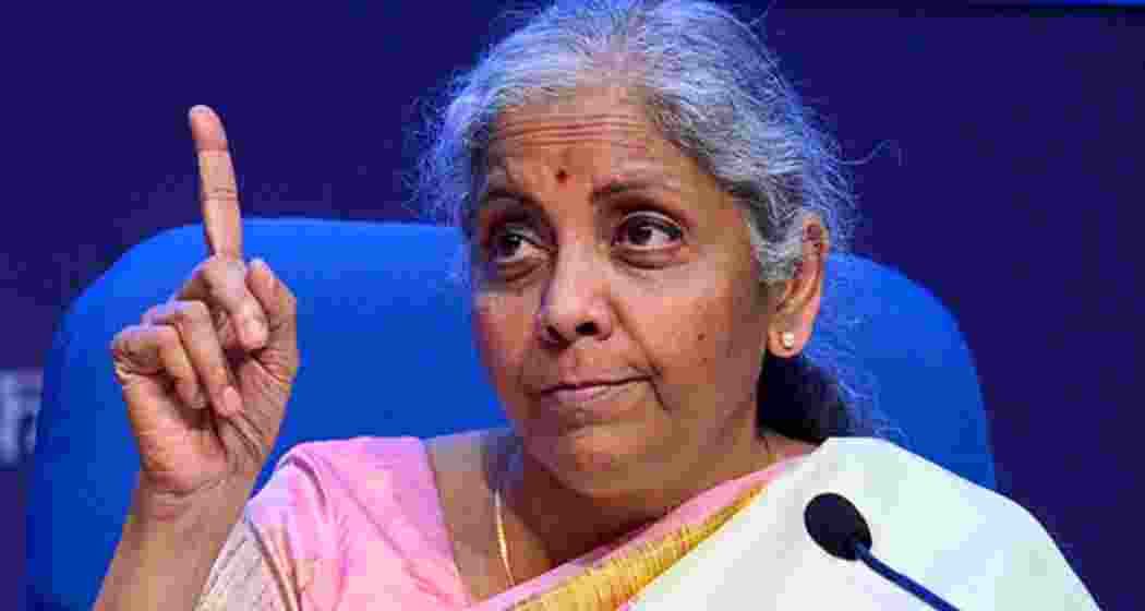 Finance Minister Nirmala Sitharaman. 