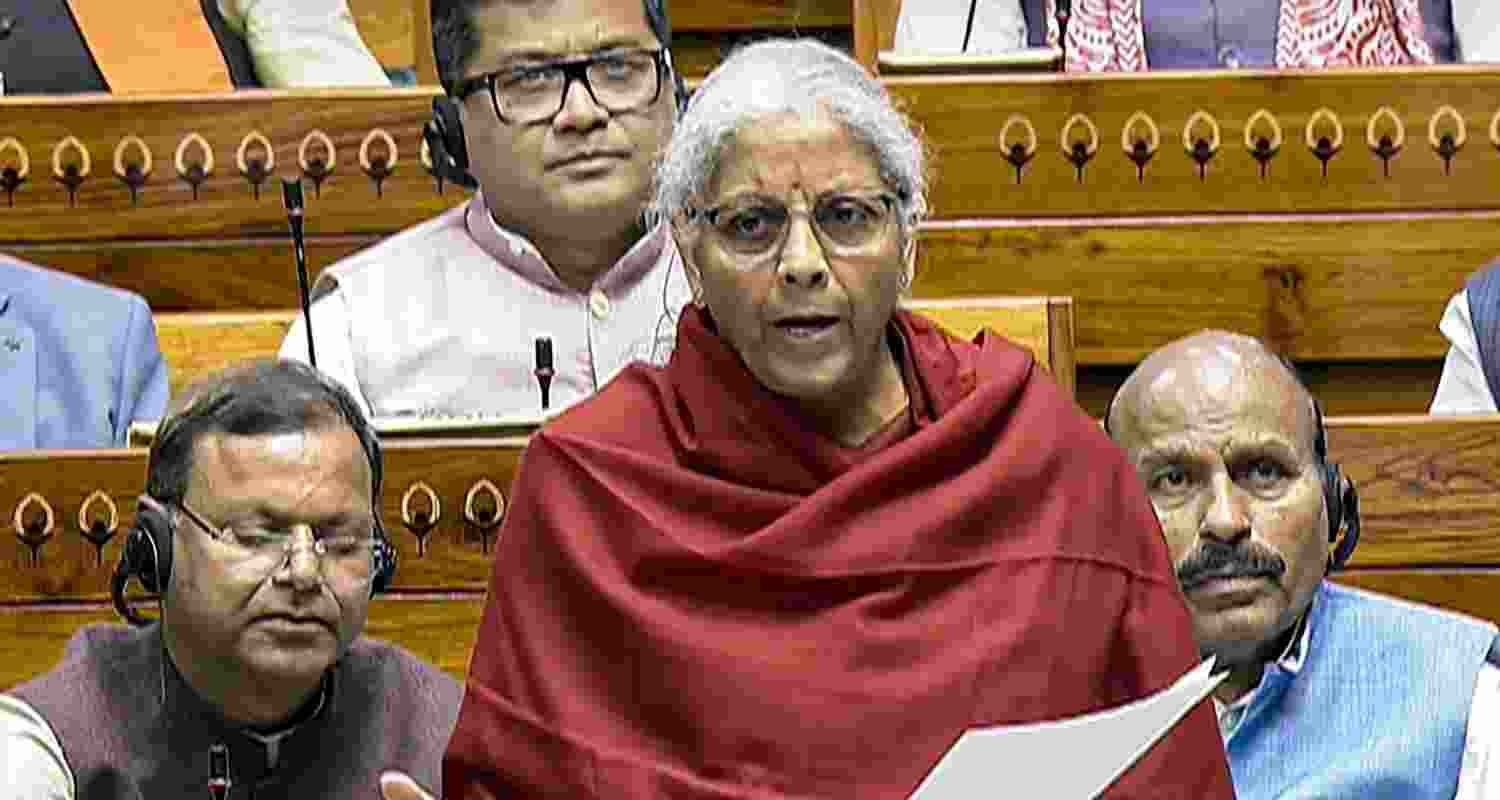 Union Finance Minister Nirmala Sitharaman.