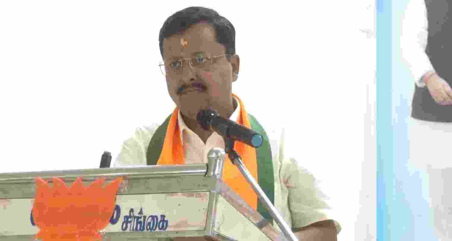 Bharatiya Janata Party national working president Nitin Nabin.