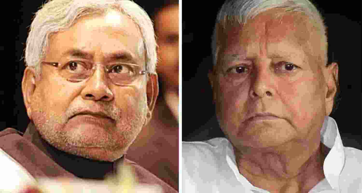 Lalu Prasad Yadav and Chief Minister Nitish Kumar
