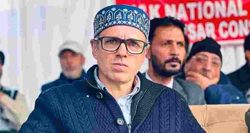 Chief Minister Omar Abdullah. (File photo) 
