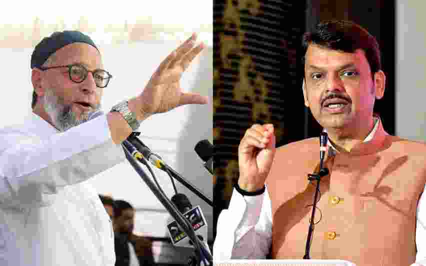 AIMIM's Owaisi criticises Fadnavis over 'vote jihad' remarks