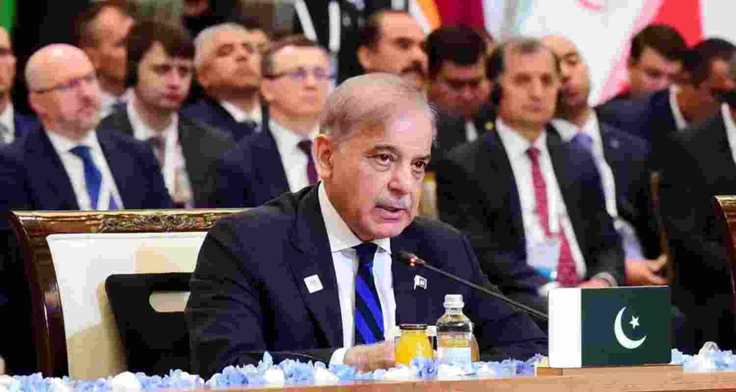 Pakistan Prime Minister Shehbaz Sharif. 