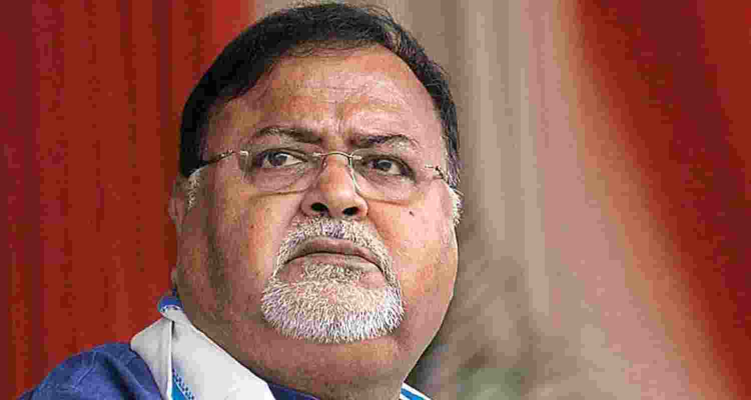 Former West Bengal Education Minister Partha Chatterjee - file image.